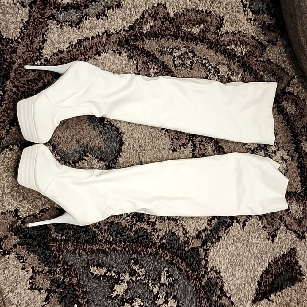 White boots